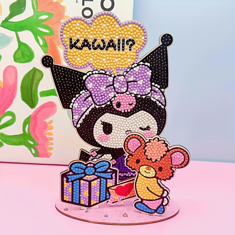 Hello Kitty Kuromi Melody Charms Diy Cartoon Anime 3d - Temu