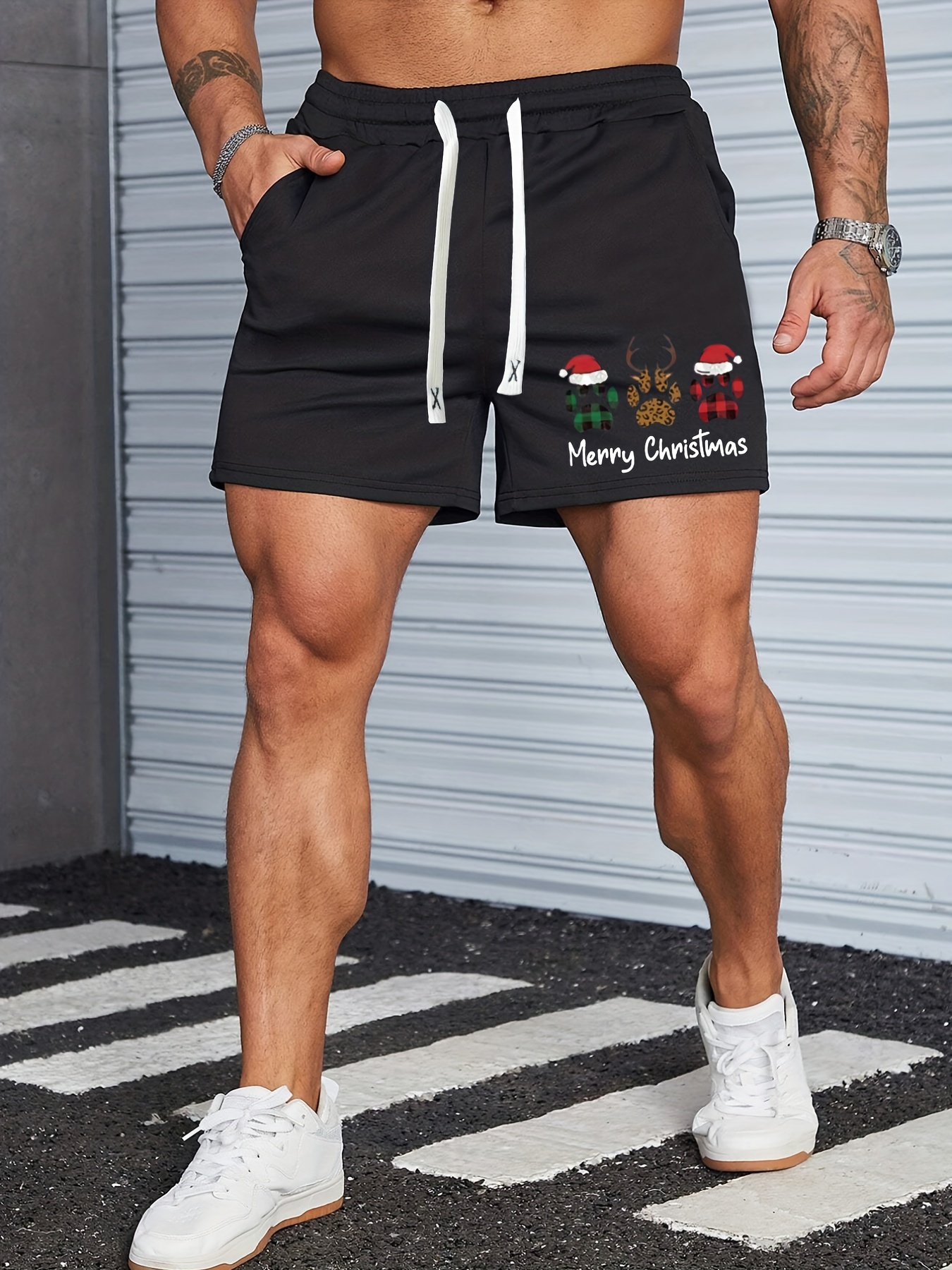 Shorts Gráficos Florales De Algodón Para Hombres Cómodos Y - Temu