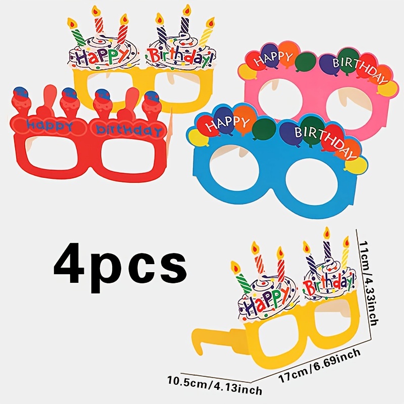 1pc, Occhiali Per La Festa Di Compleanno Con Lenti Colorate, Decorazione  Per Occhiali, Occhiali In Plastica Per Adulti Per Photobooth, Oggetti  Carini Estetici, Gadget Cool, Articoli Insoliti, Cose Strane - Temu Italy