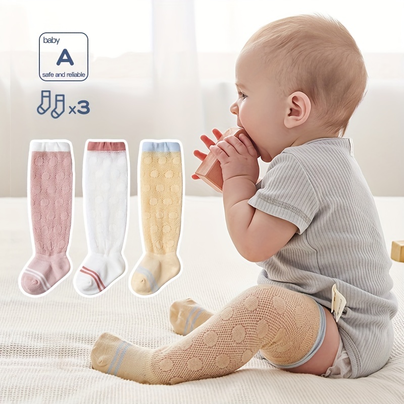 Non-Slip Super Soft Ribbed Baby and Toddler Girls Tights - Cosy Winter warm  anti-skid tights