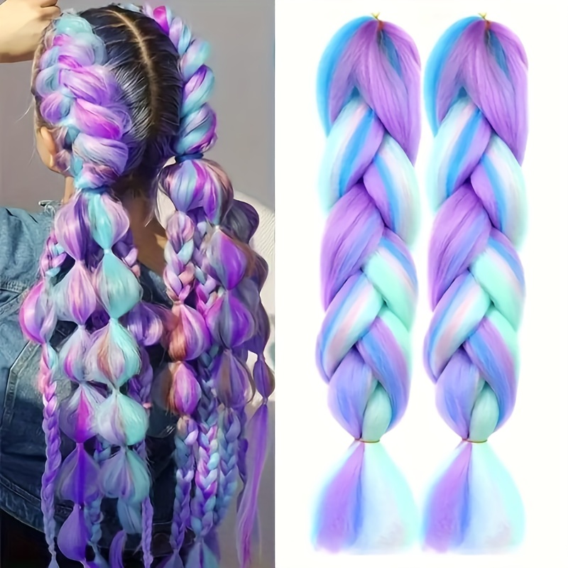 Braiding and Crotchet Hair Extensions Ombre Hair Jumbo Hair Coloured Braiding  Hair Braiding Accessories Hair Braiding Tools 