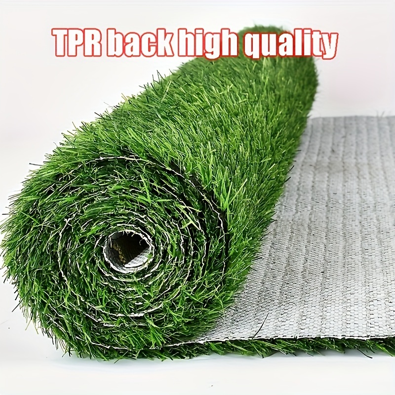 

1pc Fake Grass Artificial Turf, Simulation Lawn For Pets Playing, Green Carpet For Outdoor And Indoor, Garden Playground Decoration Grass, Artificial Lawn