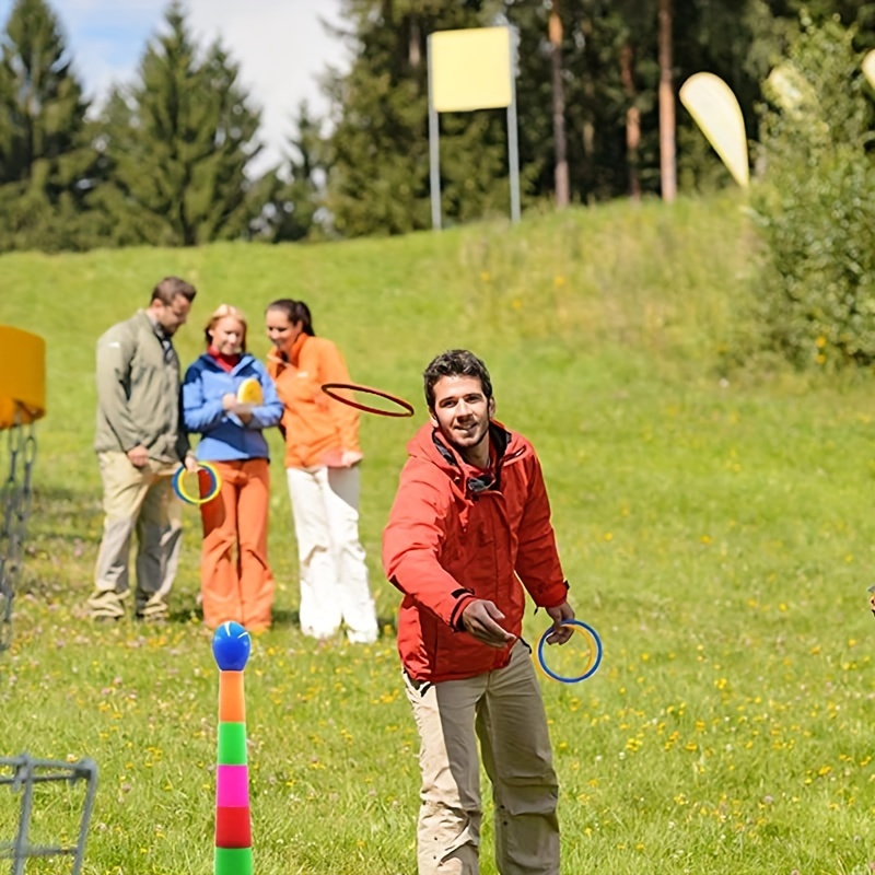 Fun And Engaging Plastic Toss Rings Perfect For Carnival - Temu