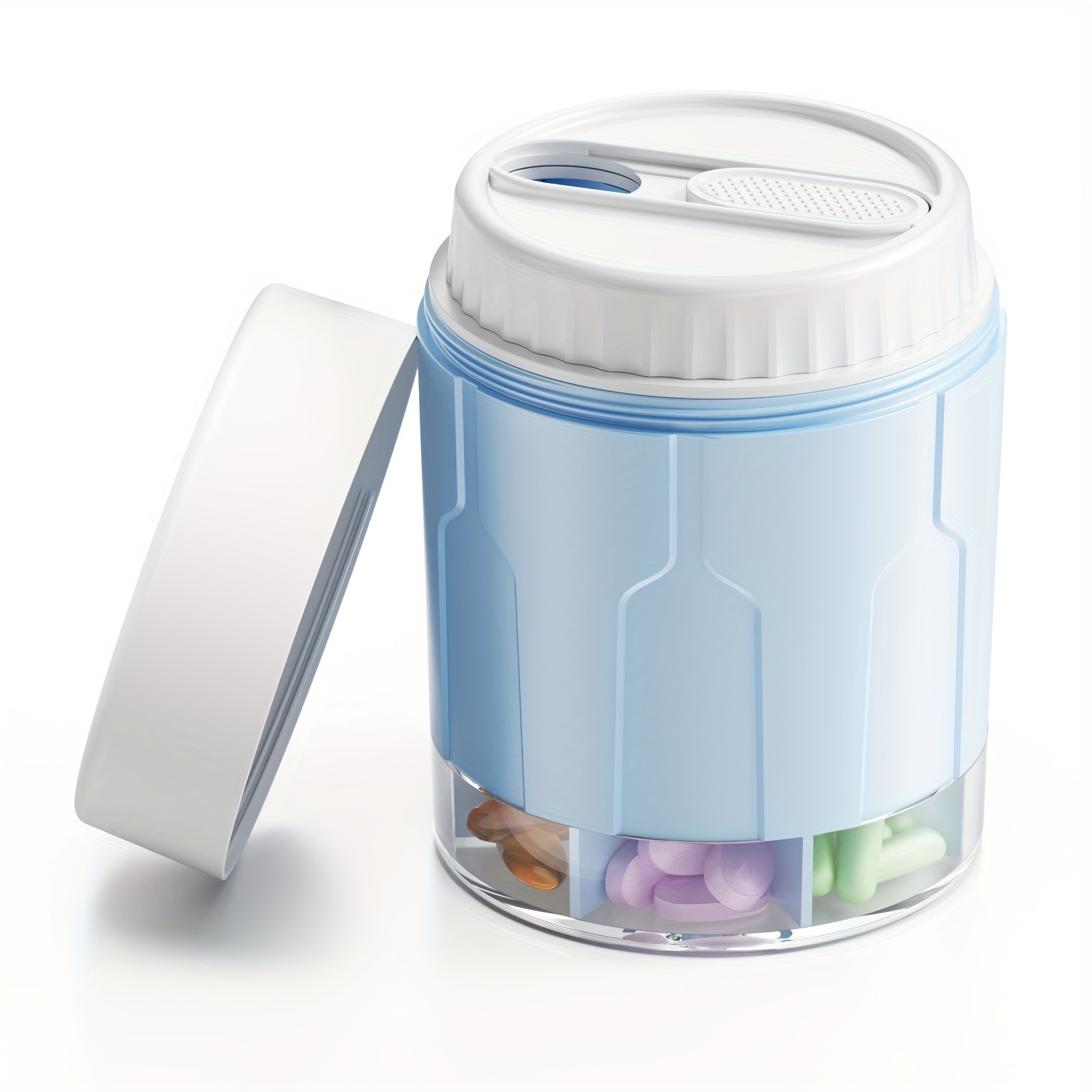 Supplement Bottle Organizer Pill Organizer Dispenser With - Temu