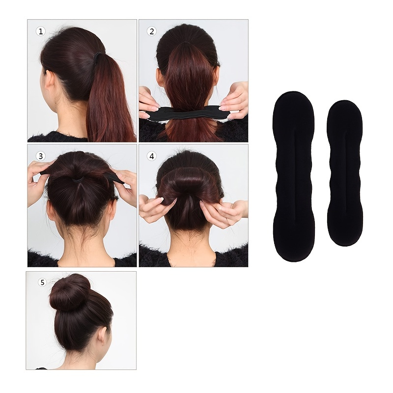 Hair Styling Accessories Kit Set Bun Maker Braid Tool DIY Hair Styles