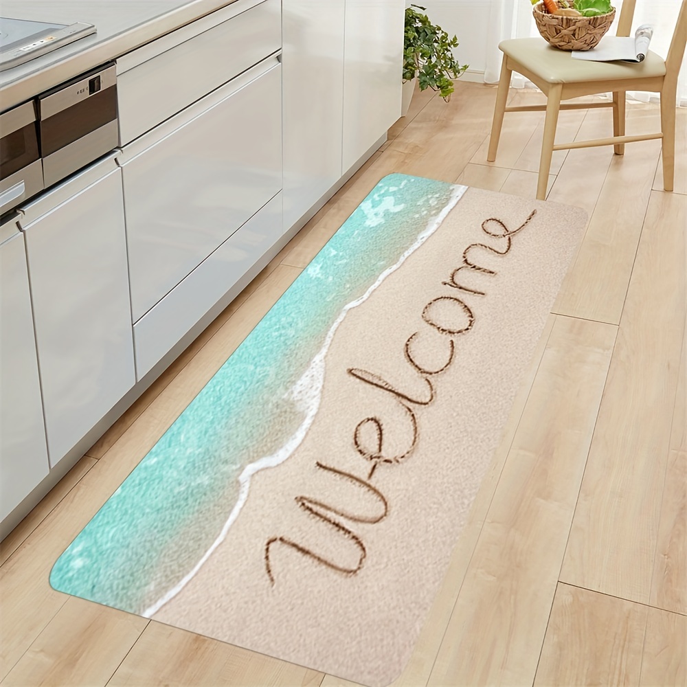 Non-slip Welcome Mat - Durable Low Pile Indoor/outdoor Entrance