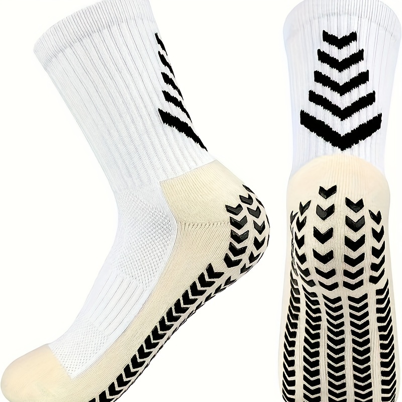 Soccer Socks Unisex Non Slip Strip Grip Socks Breathable - Temu