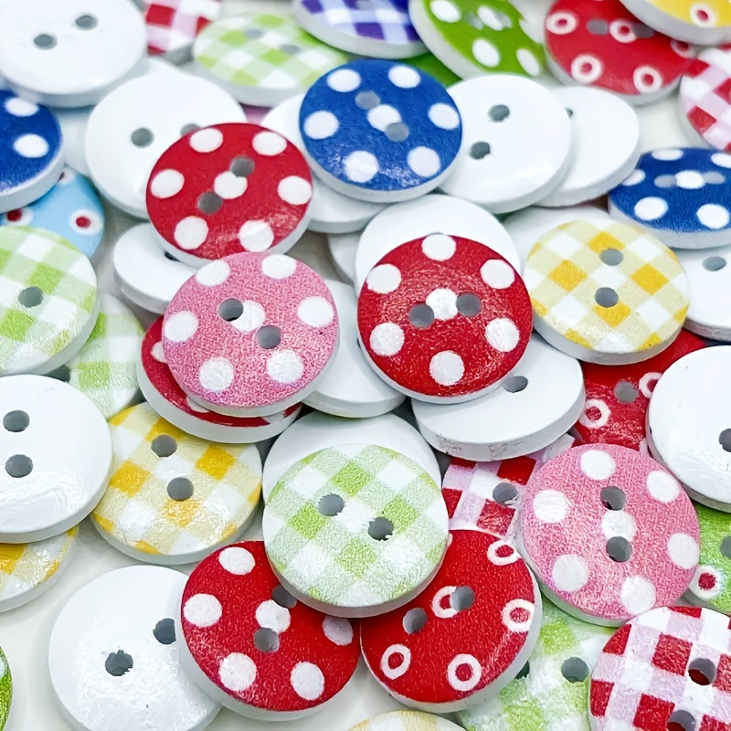 Red Buttons For Crafts - Temu