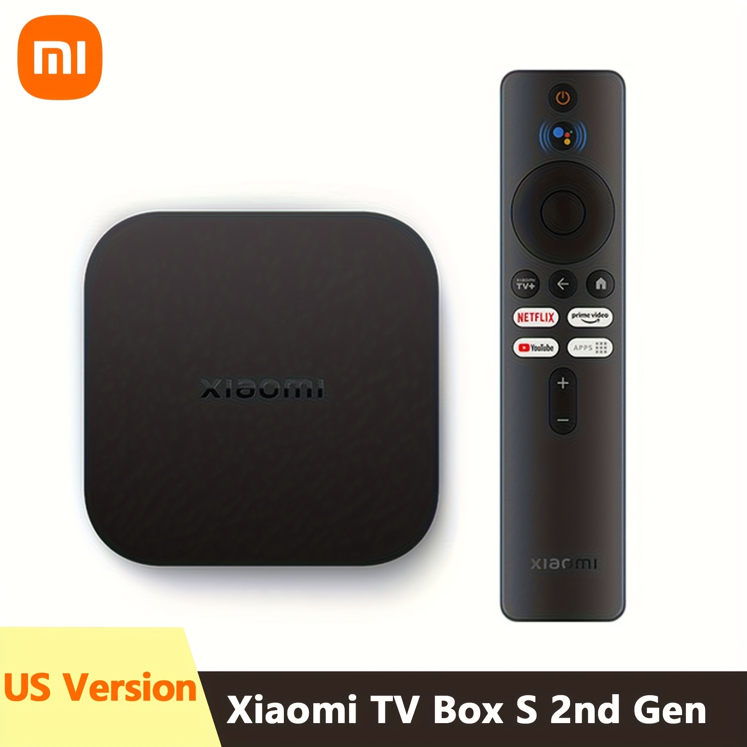 Xiaomi Tv Box S 2nd Gen (us Version) 4k Ultra Hd Streaming - Temu