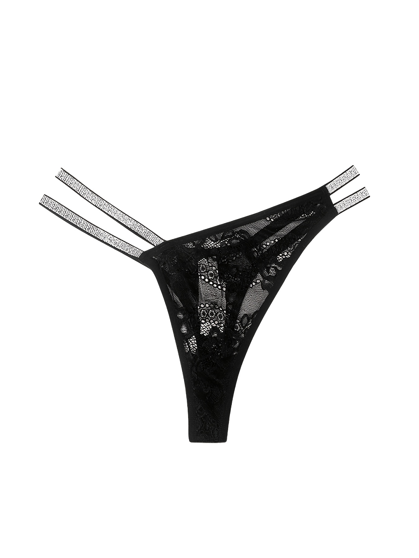 sparkly thong underwear