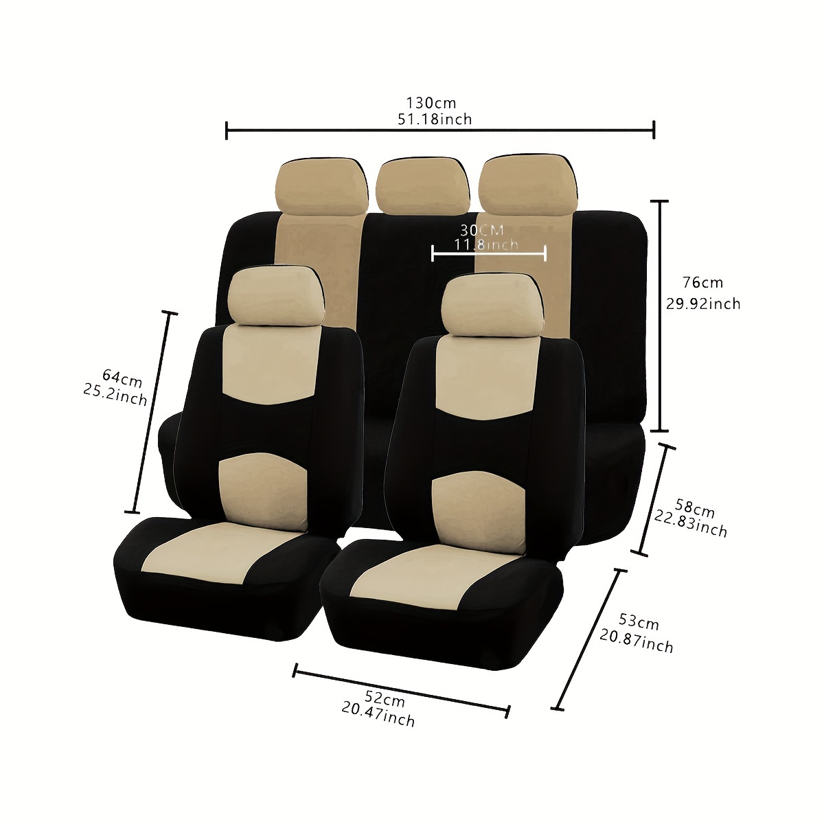 ORIGNL Fundas Asientos Coche Funda De Asiento De Coche De Estilo