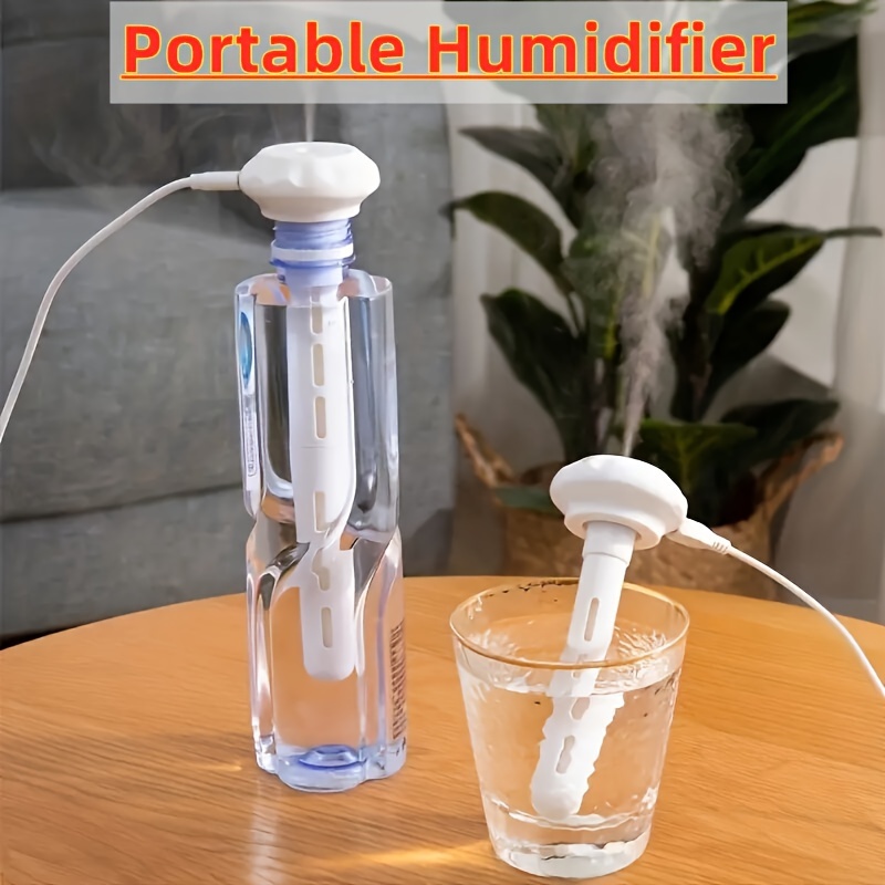 Comprar Ufo-Mini humidificador de aire para aromaterapia, difusor de Aroma  de agua portátil inalámbrico con batería de 1200mah, recargable por Usb,  con luz Led