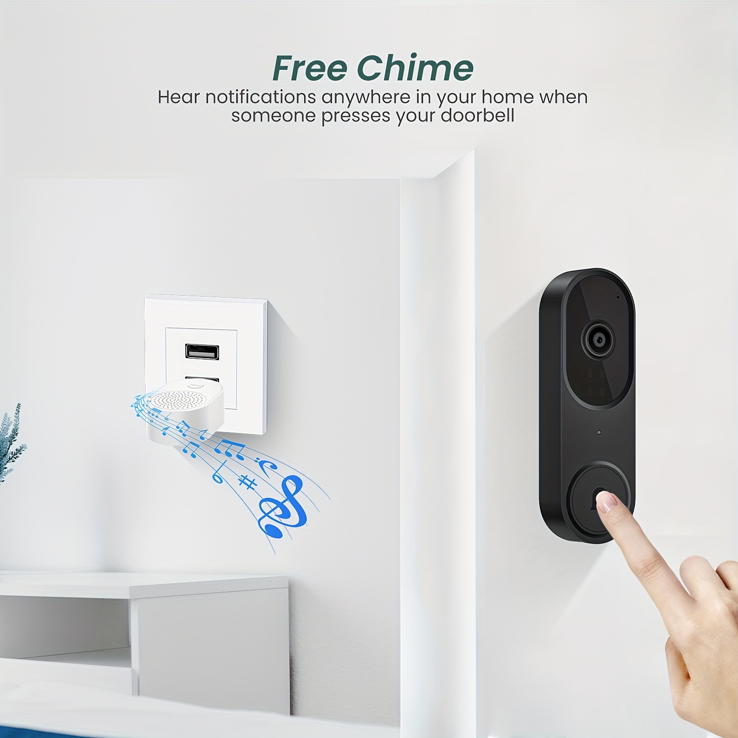 Ring Video Doorbell Wired | Use Two-Way Talk, advanced motion detection, HD  camera and real-time alerts to monitor your front door (wiring required)