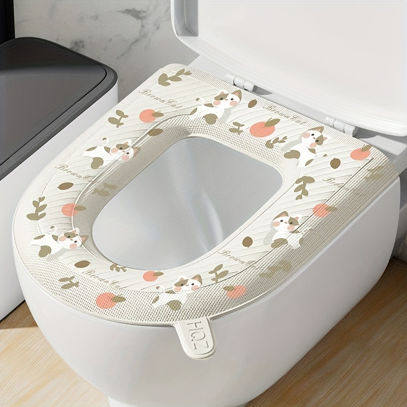 Waterproof Eva Toilet Mat Household Universal Paste type - Temu