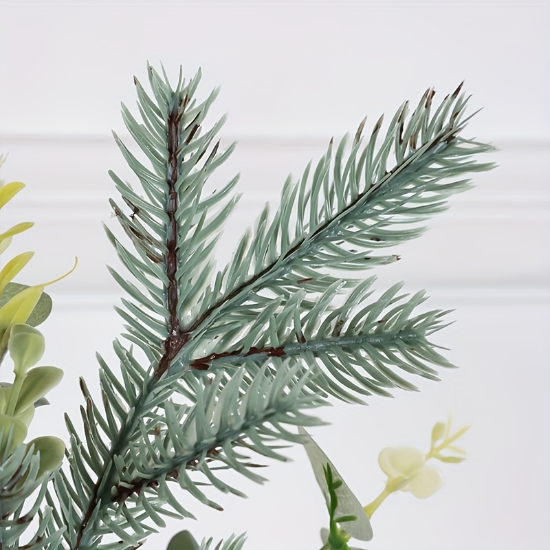 Loose Faux Greenery Bundle, Leaves & Stems for Holiday Table Styling, Winter Table Centerpiece