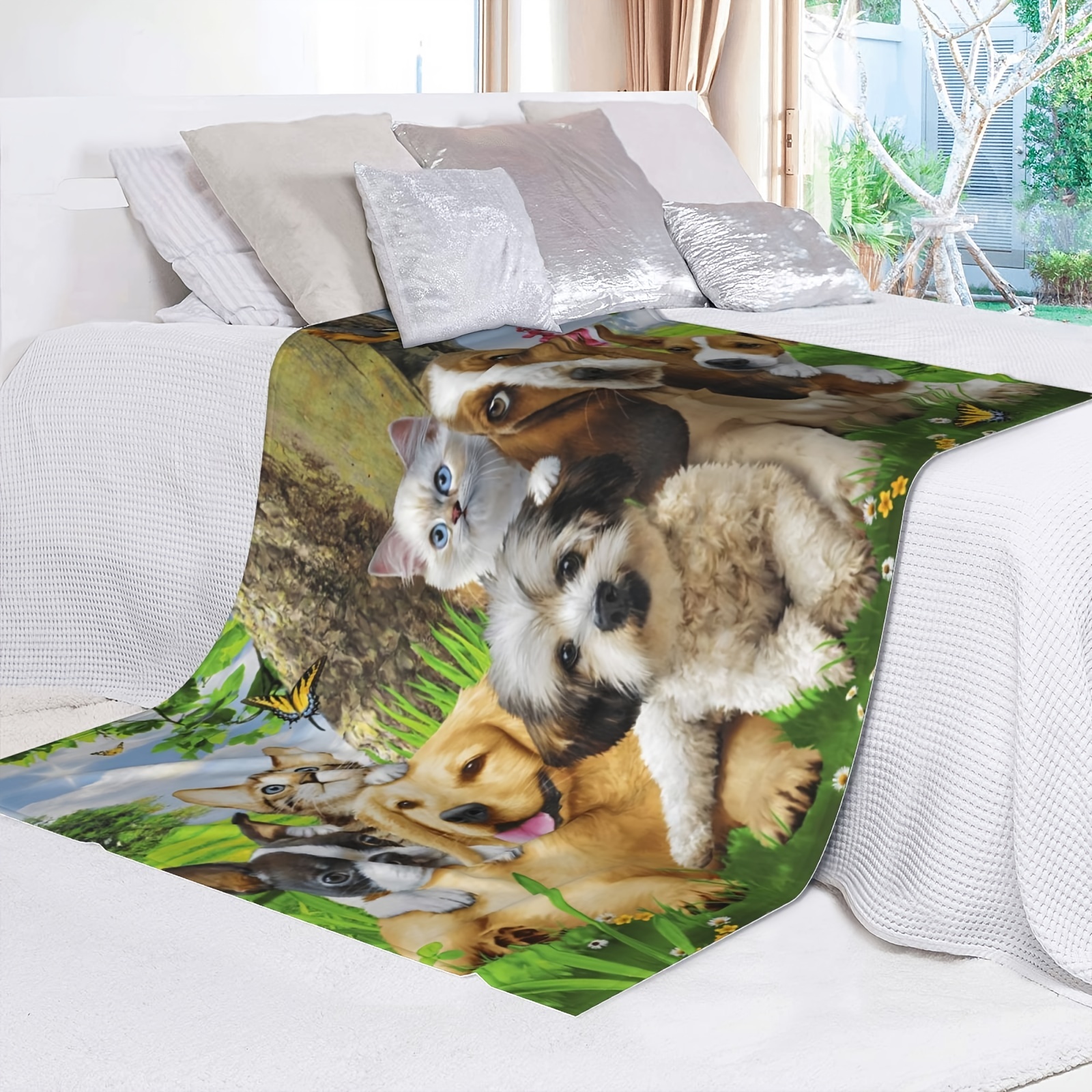 Puppy store fleece blanket