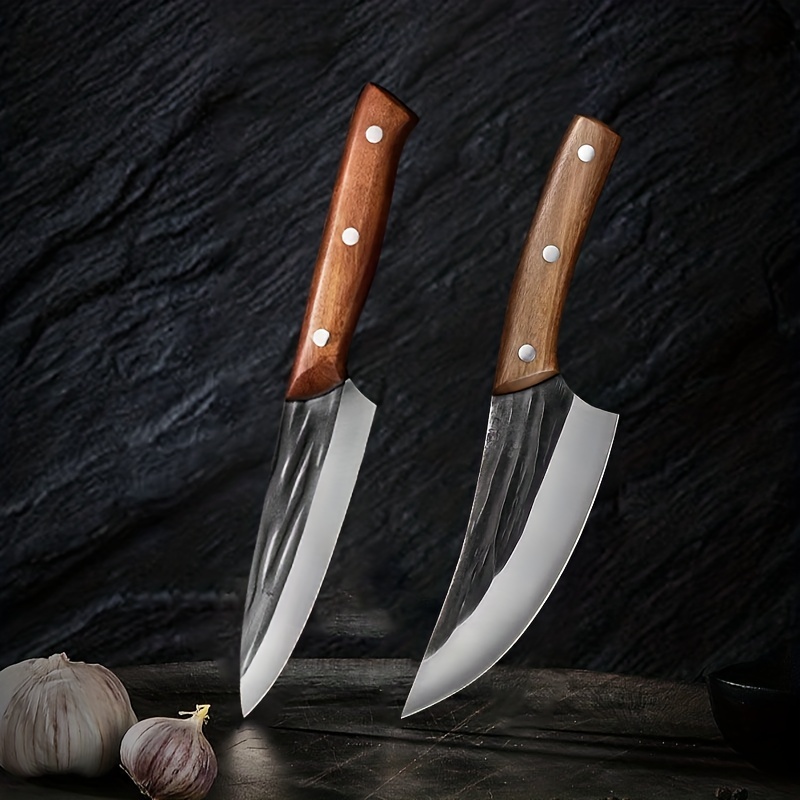 8 Inch Stainless Steel Butcher Knife Slaughtering Knife Fishing
