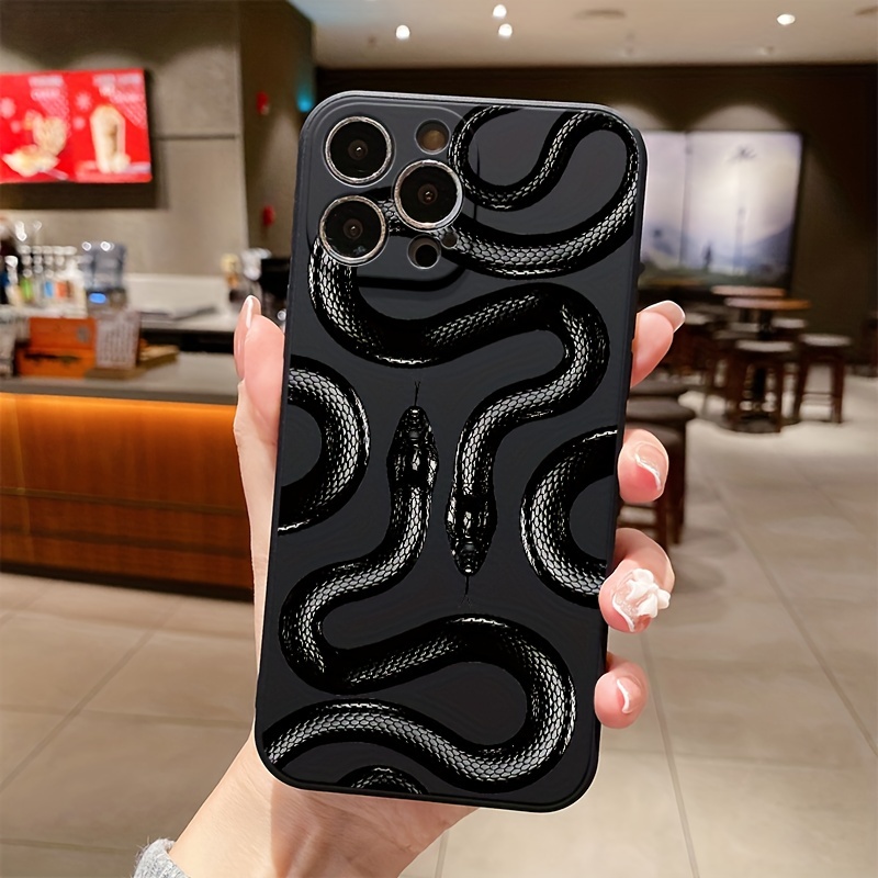 

Double -headed Snake Mobile Phone Case Is Suitable For Iphone12 Dog 13/15 Promax Anti -fall 14i/phone All -inclusive Mobile Phone Case