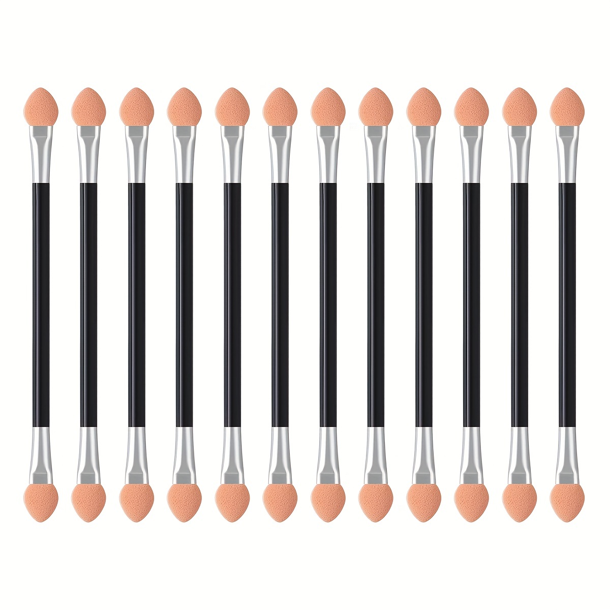 12pcs Dual Head Eyeshadow Brushes Makeup Applicator