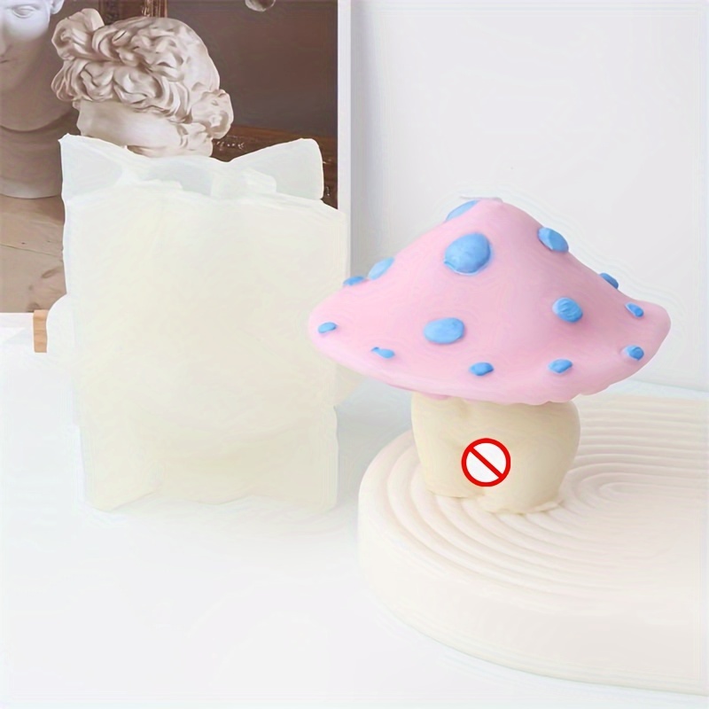 Mushroom Mold Silicone Soap Mold Soap Making Mould Handcrafted Candle Resin  Mold