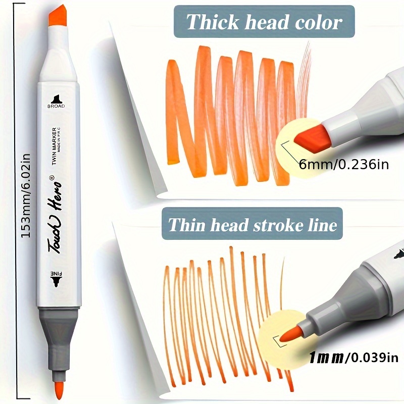 Alcohol Marker, 24-120 Colors Double Head Art Marker, Perfect For Artist  Drawing Pen,illustration Coloring Sketching,card Making,coloring Sketch  Illustrations,comes With A Carrying Case - Temu