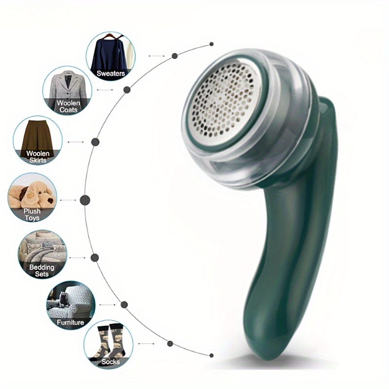 Rasoir électrique anti-peluches, dissolvant de peluches Rechargeable par  USB pour différents tissus, coupe-peluche parfait pour la famille