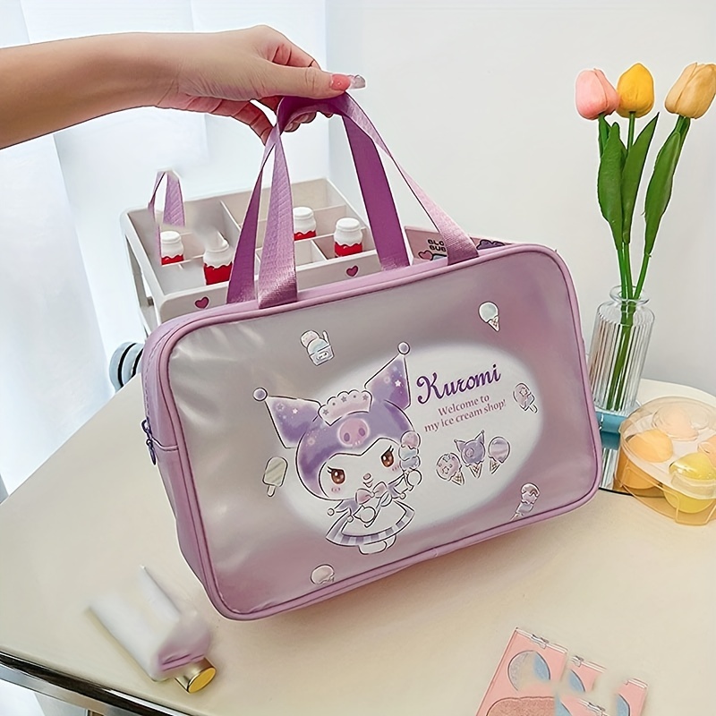 Sanrio Hello Kitty Kuromi Luggage Bag Travel Duffel Bags Handbag