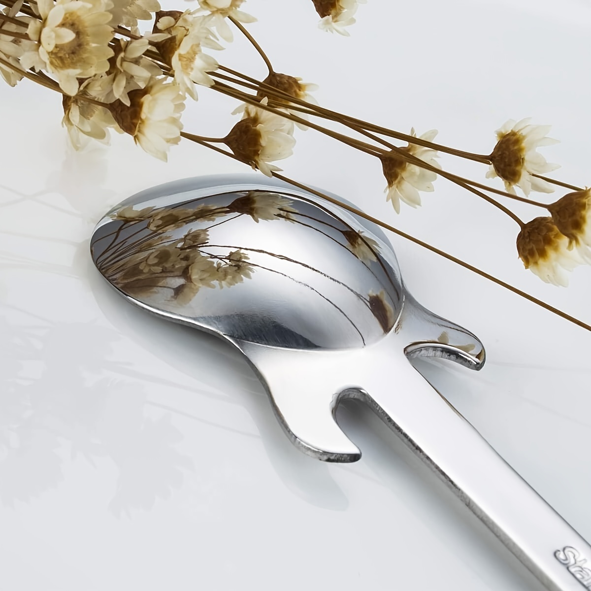 4PCS Guitar Coffee Spoons Set Stainless Steel Dessert Teaspoons