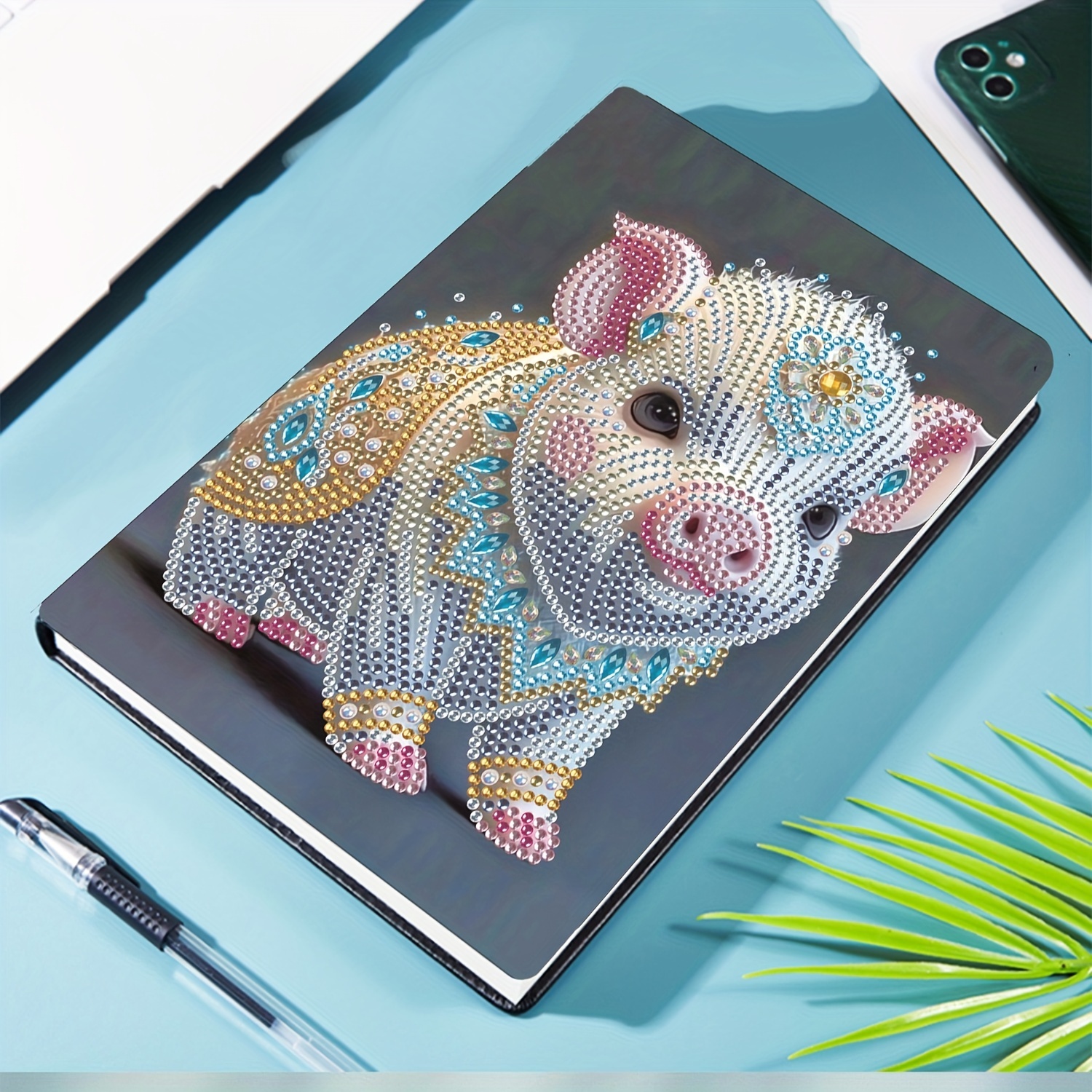 DIY Stitch - Crystal Rhinestone Full Diamond Painting Piggy Bank