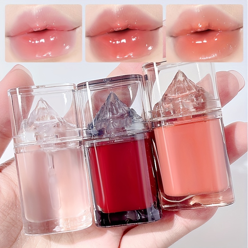 

Iceberg Lip Gloss - Moisturizing, Dewy Finish Lip Balm With Plumping Effect Valentine's Day Gifts Contain Plant Squalane