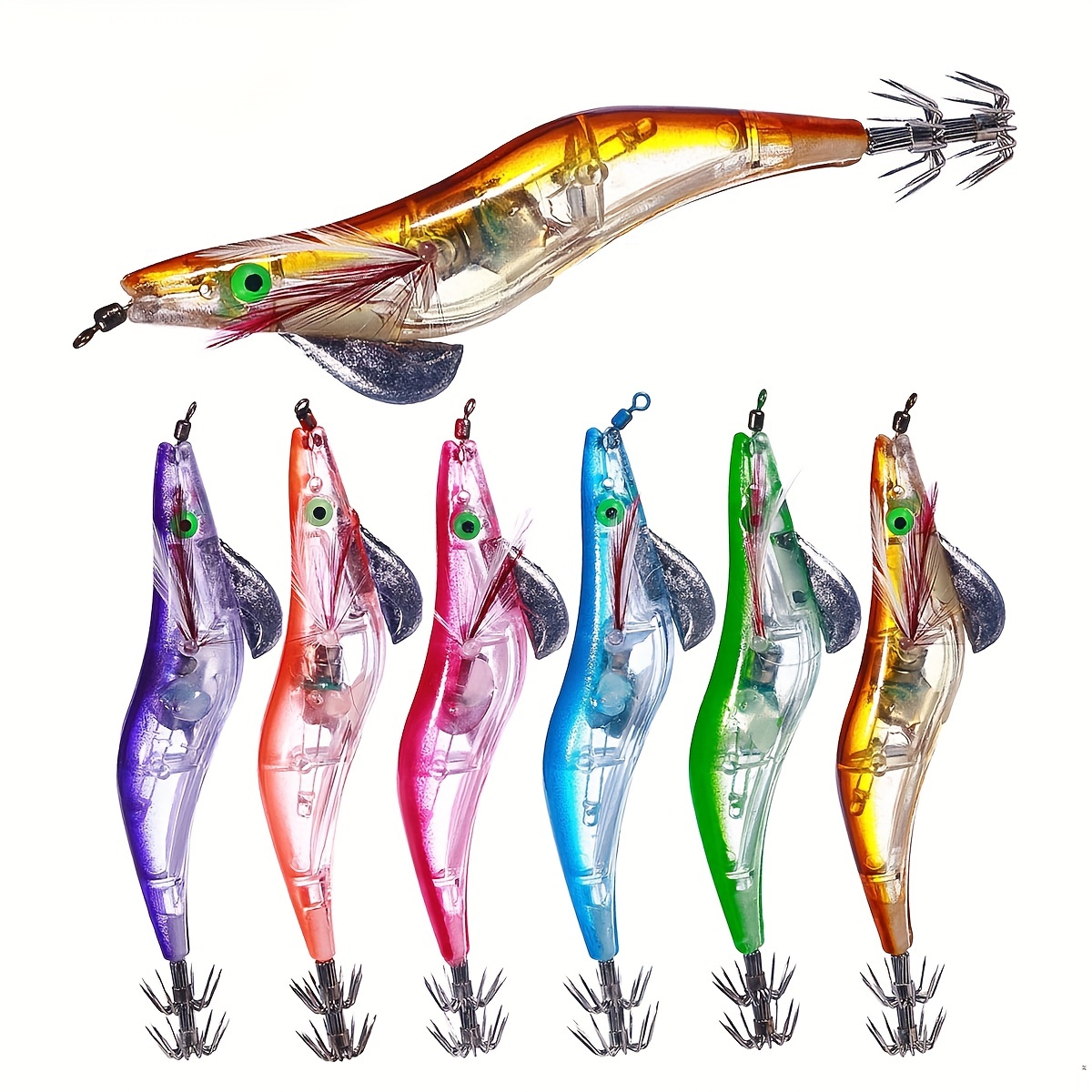 Luminous Bionic Shrimp Bait Electronic Shrimp Lure Fishing Tackle | Buy ...