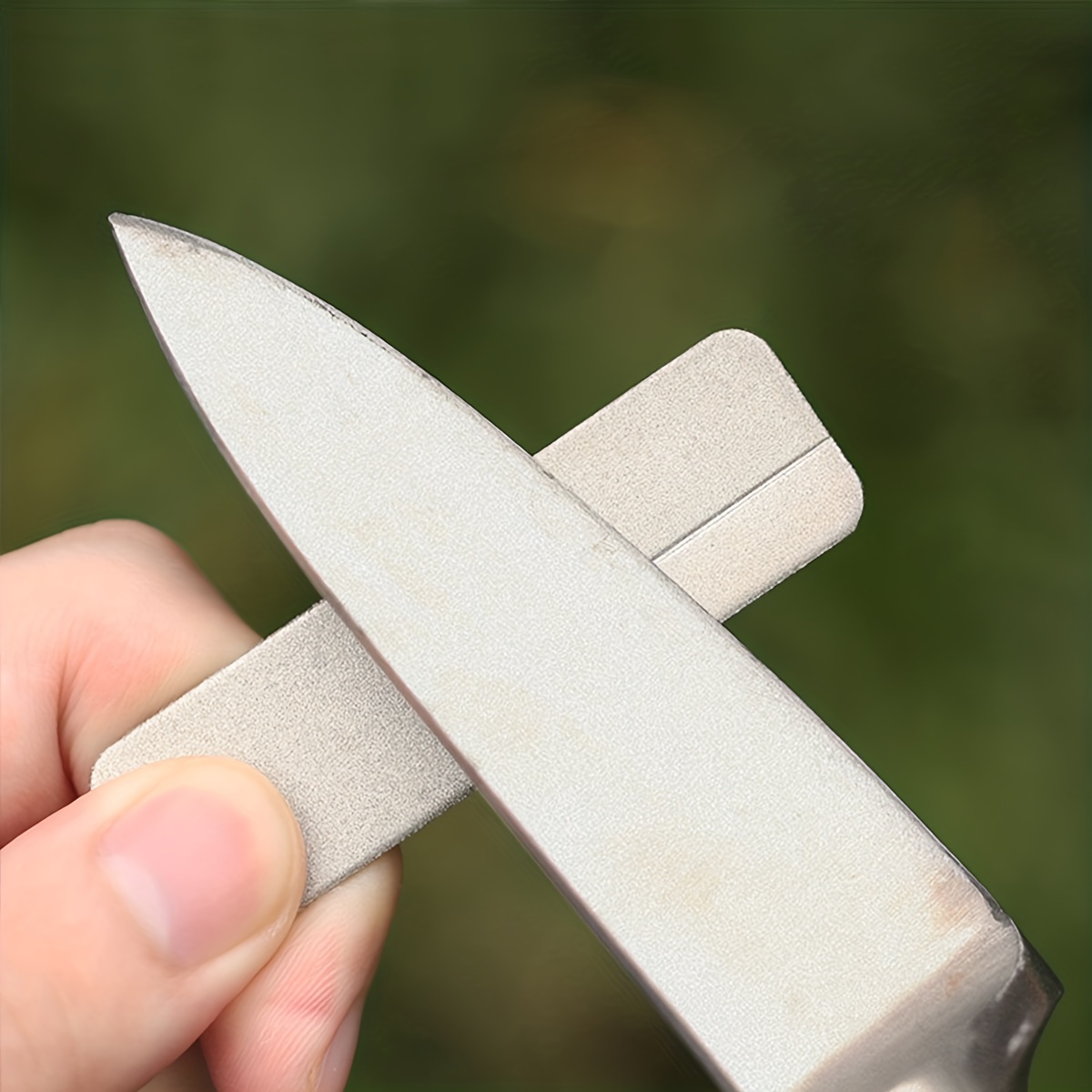 Pocket Knife Diamond Outdoor Sharpener Tool Scissor Sharpen Fish Hook  Tungsten Ceramic Whetstone Camp Hunting Portable Sharpener For Food Trucks