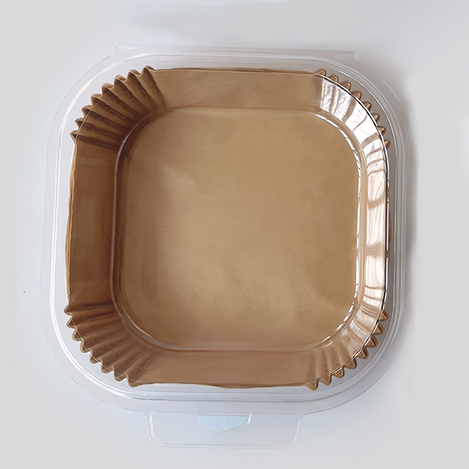 50pcs Square Air Fryer Disposable Paper Liner Non-Stick Baking