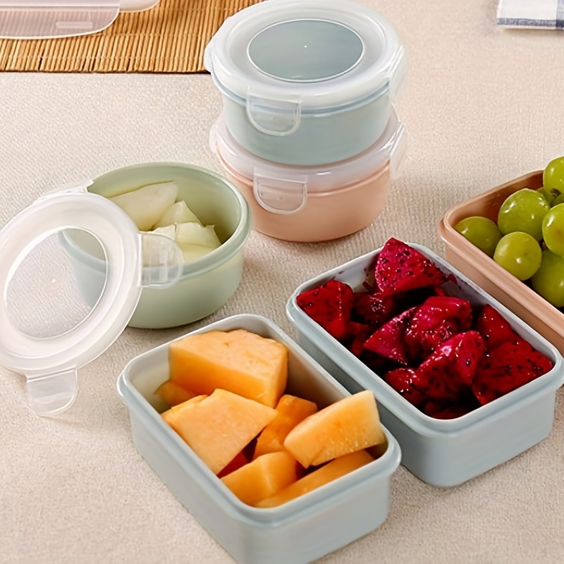 1pcs Kitchen Storage Box With Lid Small Plastic Containers Food