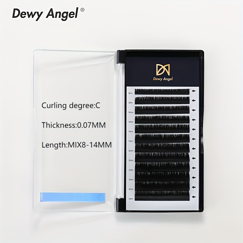 Individual Natural Curling Thick Grafting Lashes Extension