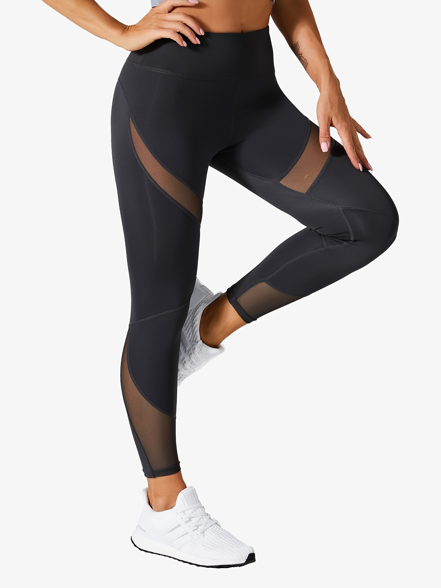 Fit Booty Boost Mesh Insert Workout Leggings