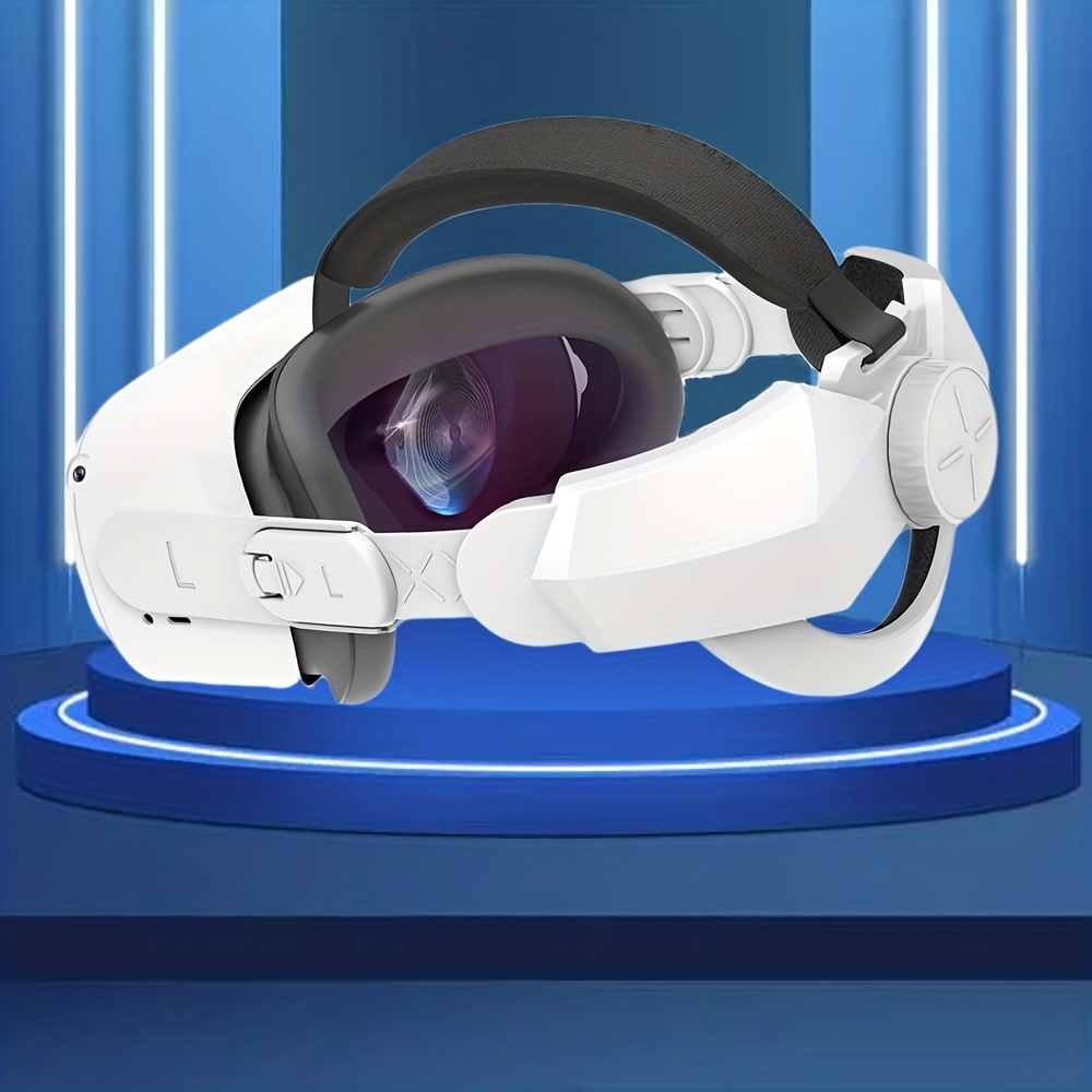 Correa de cabeza VR compatible con Meta Quest 2, Oculus Quest 2