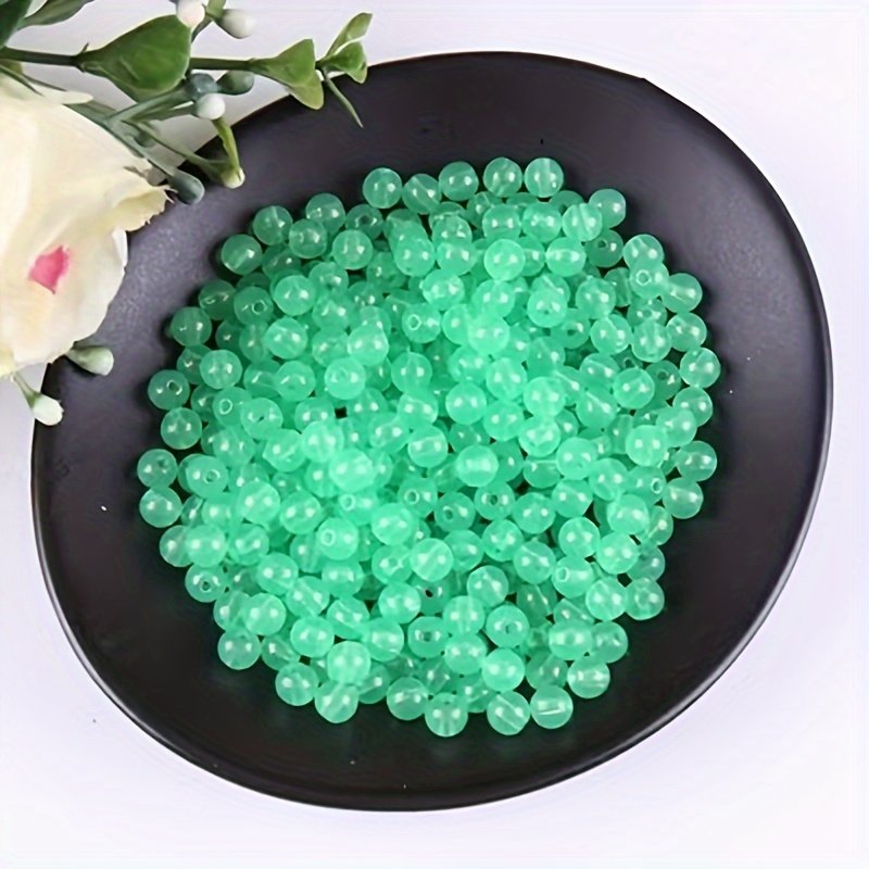 Acrylic Beads for Bracelets Jewelry Making 12mm, Jelly color