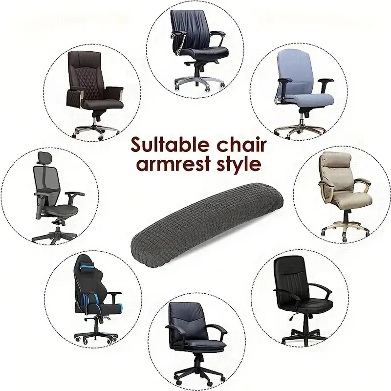 Waterproof Office Chair Arm Covers - Slipcover For Chair Armrests And  Elbows - Home Decor Accessory - Temu Germany