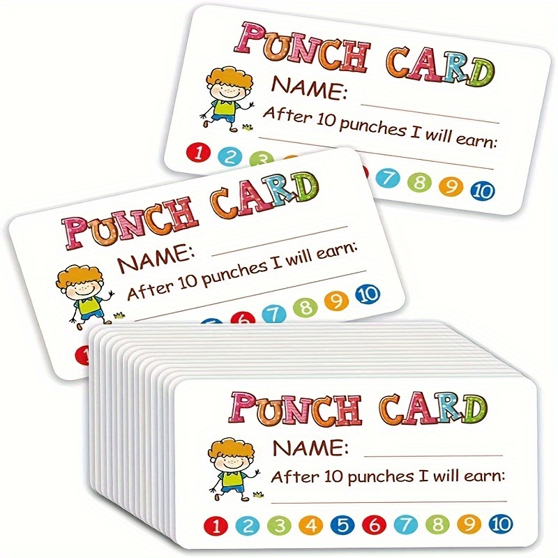 Punch Cards For Small Business - Temu