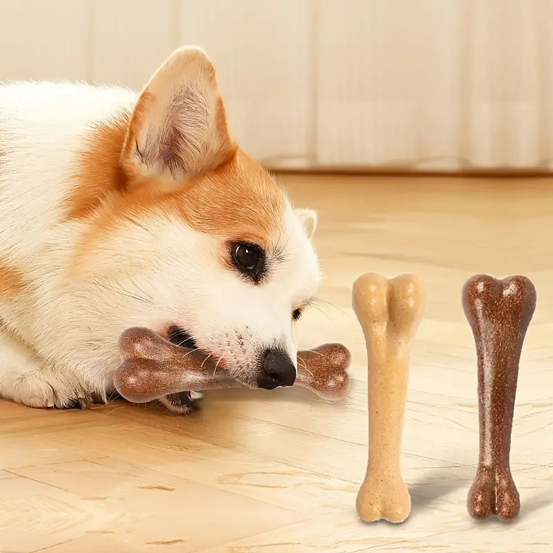 Indestructible Dog Bone Toy For