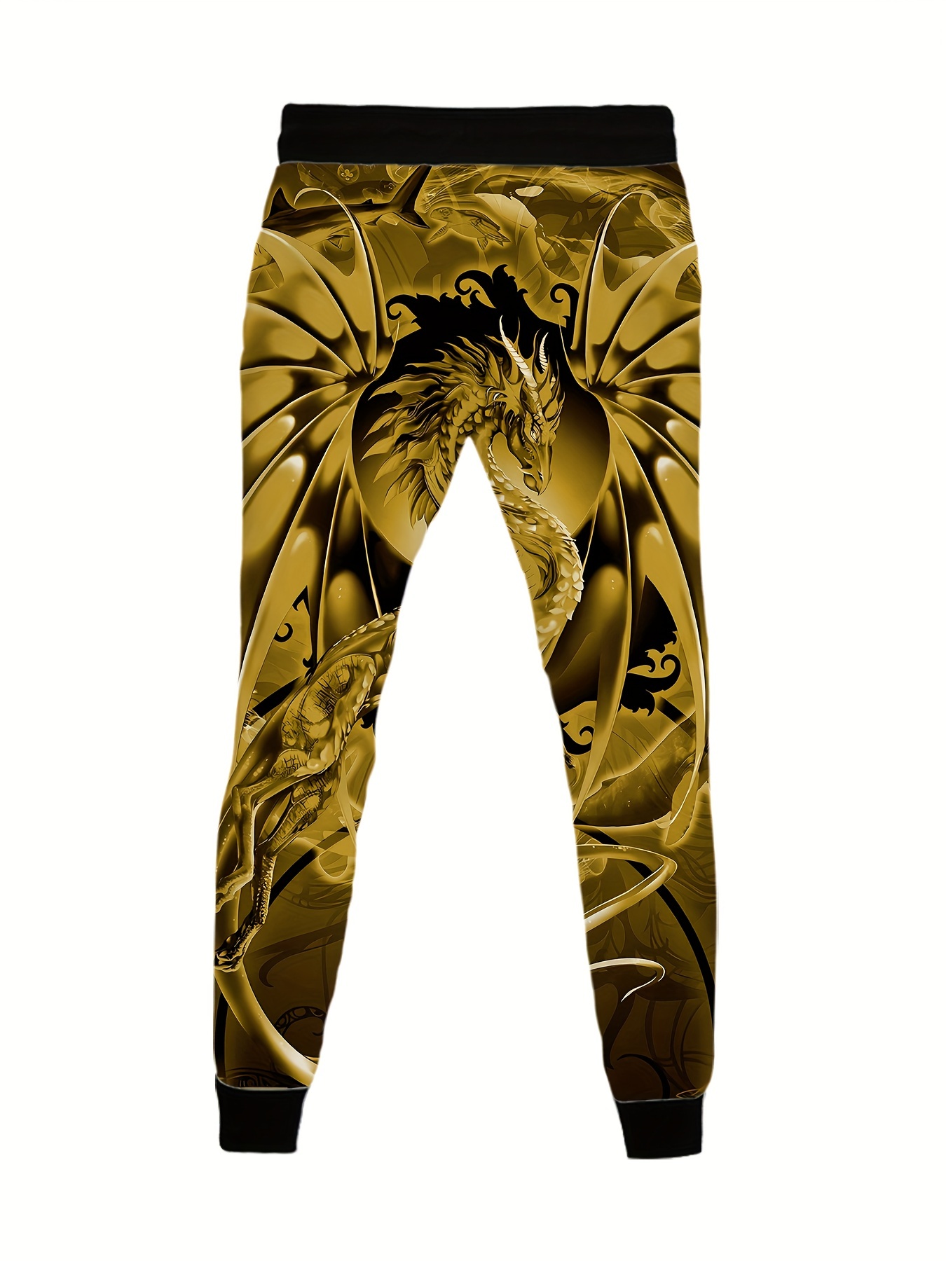 Mens best sale gold joggers