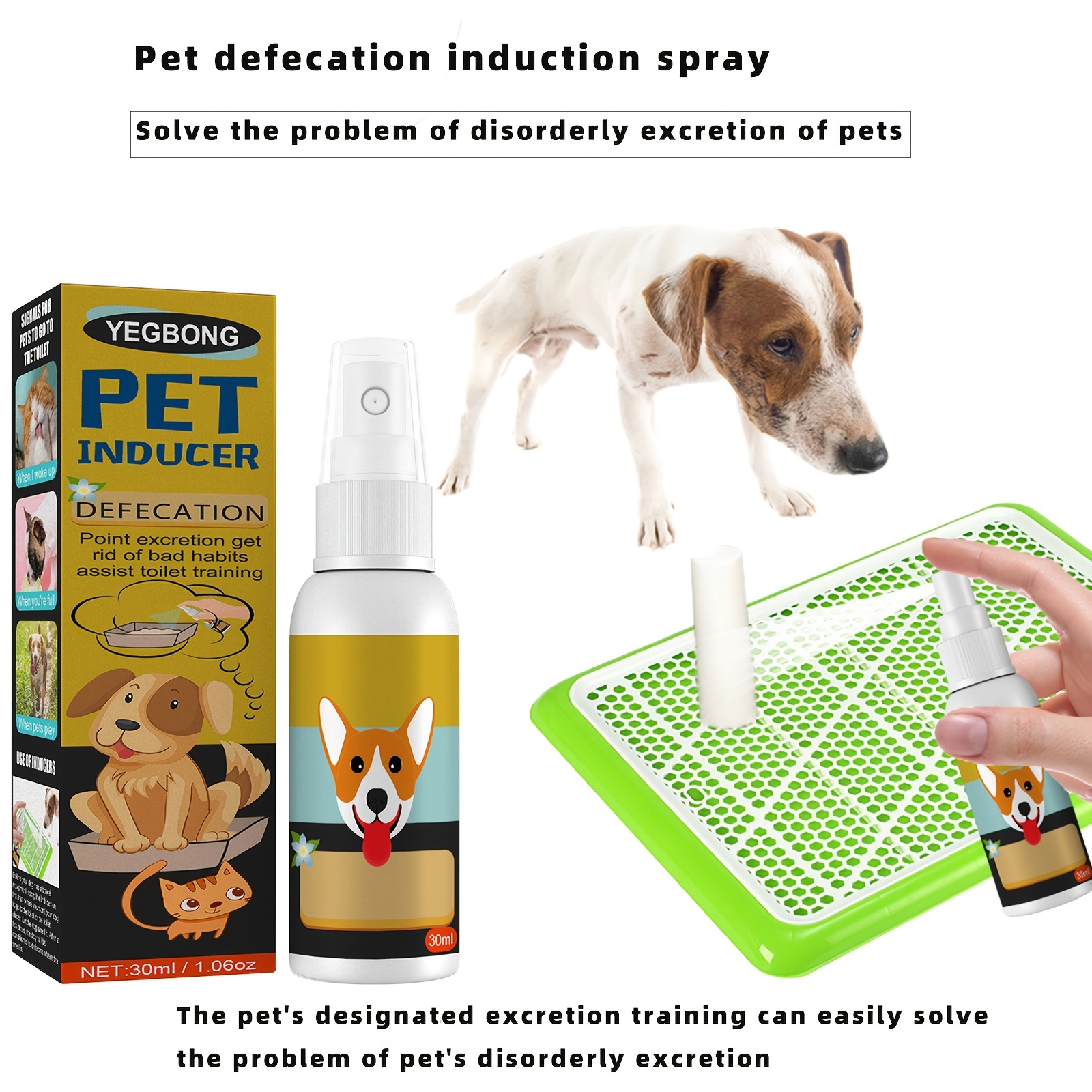 How Do You Spray A Dog With Potty