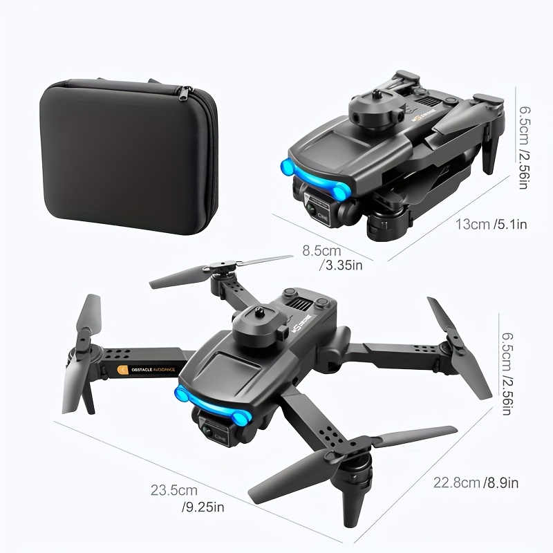 Mini Drone Plegable Cámara Hd Doble Lente 2.4g Wifi Fpv Rc - Temu
