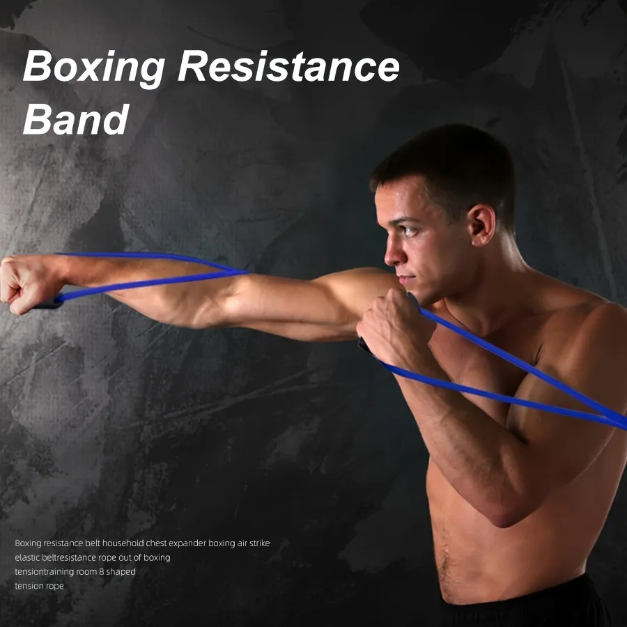 8-shaped Boxing Tension Belt - Increase Speed And Fitness With Resistance Band Training At Home Or Outdoors