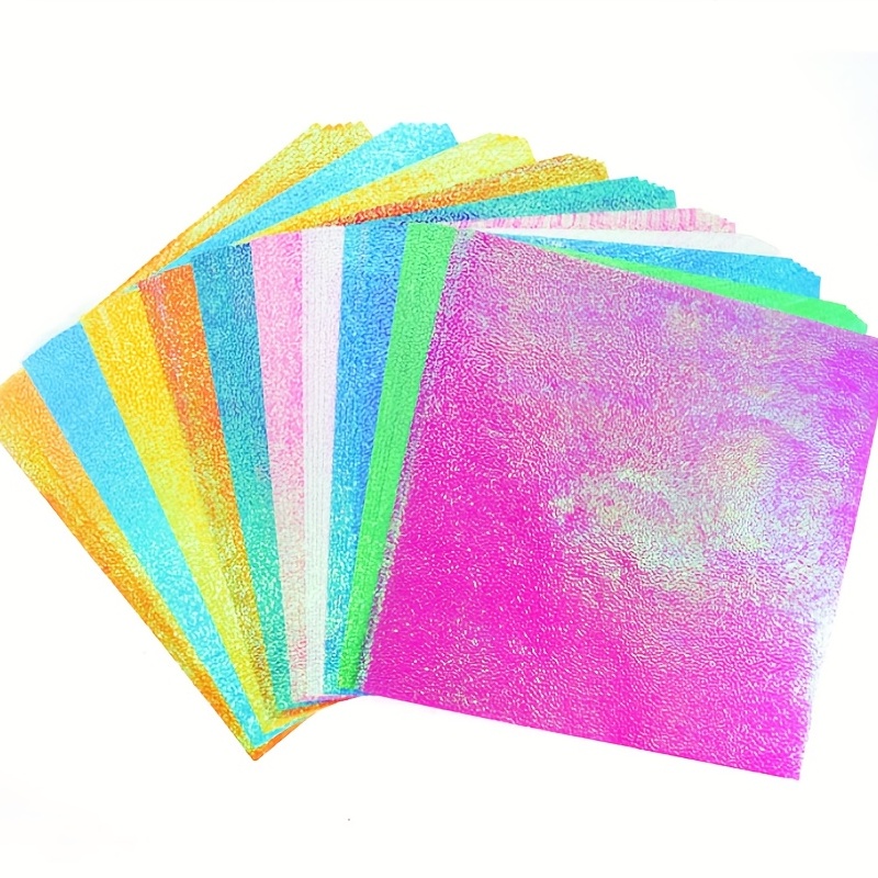 Glitter Paper Sheets Glitter Paper Folding Decoration - Temu