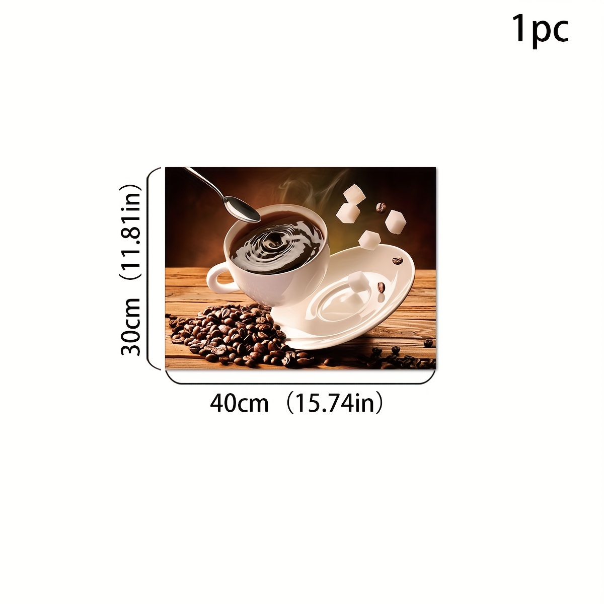 Retro Coffee Mat Coffee Bar Mat For Countertops Accessories - Temu