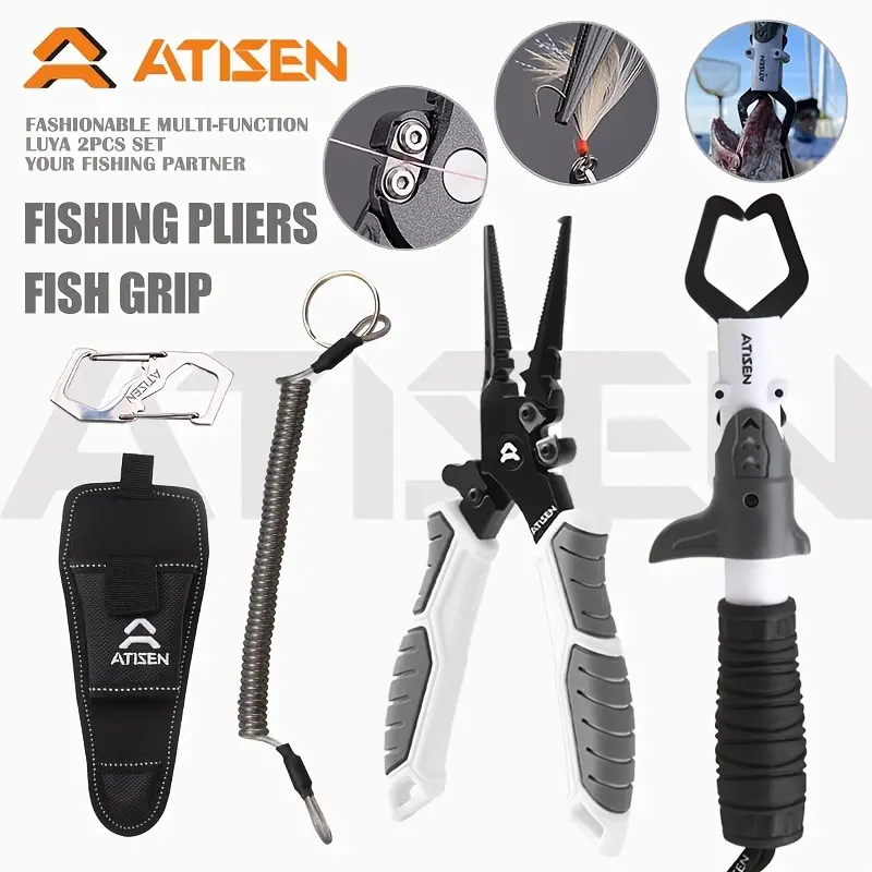 Multi functional Fishing Tool Set Casting Pliers Line - Temu