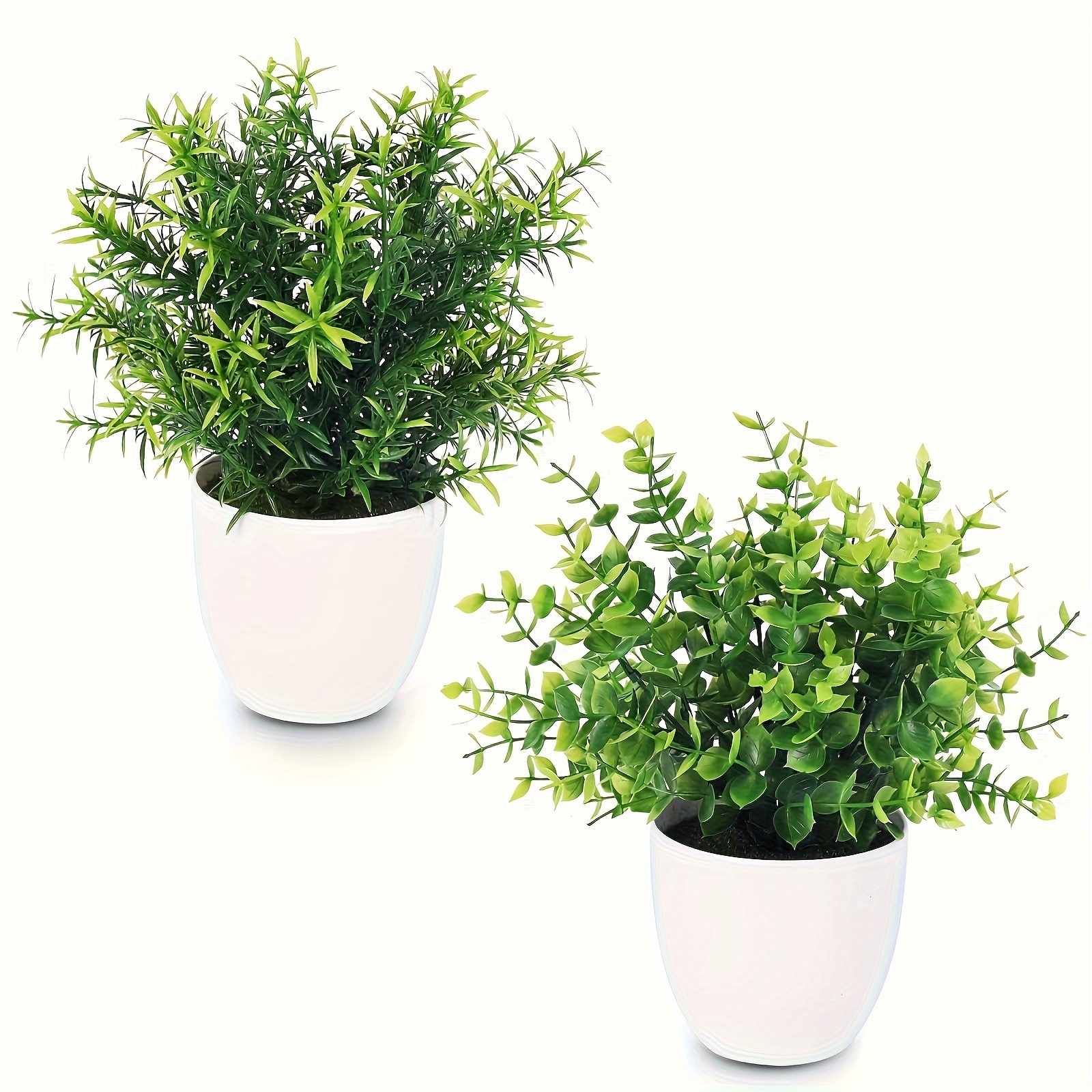 Mini Fake Plants Artificial Potted Eucalyptus Faux Plants - Temu United  Arab Emirates