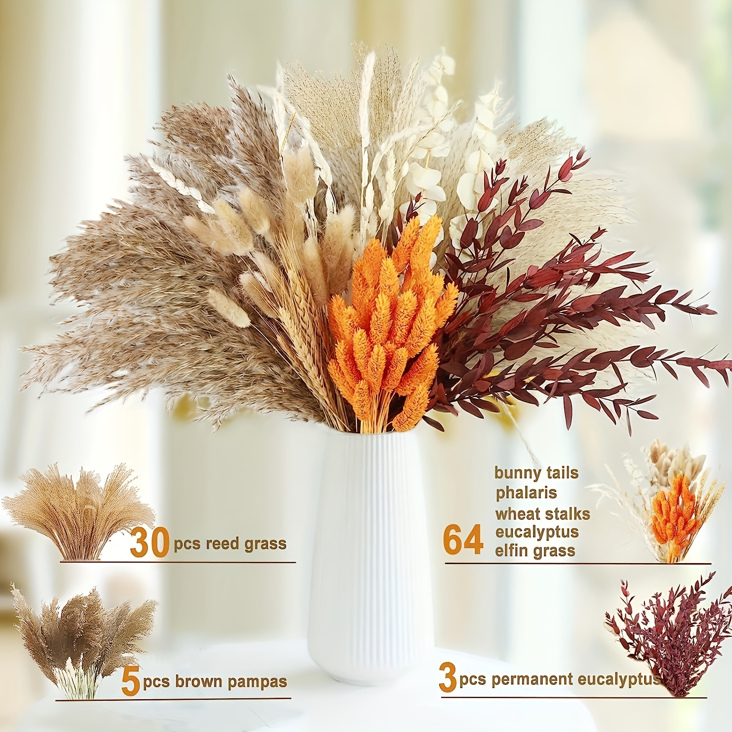 3 Ways Decorate Your Home for Fall with Dried Florals